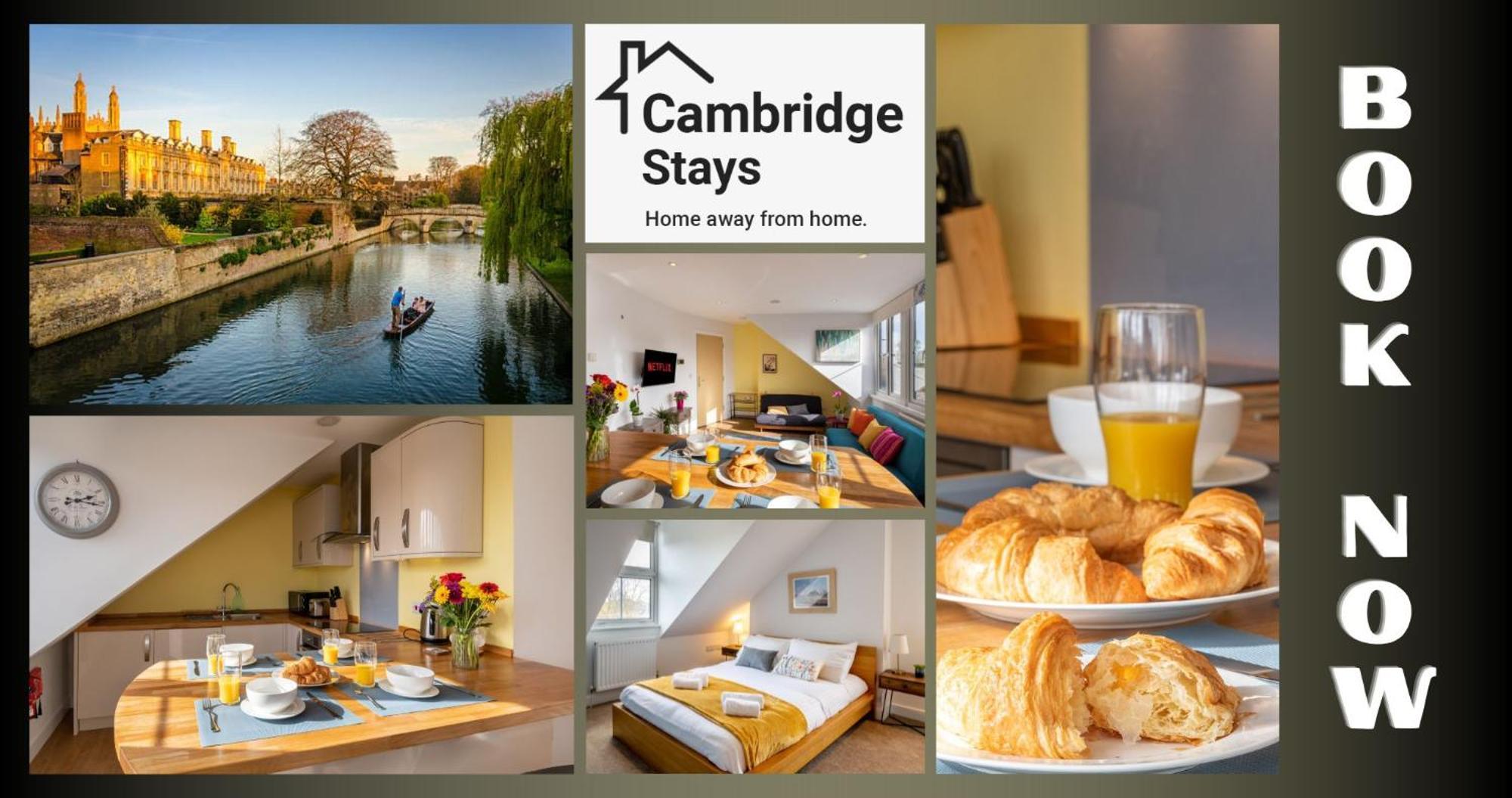 Cambridge Stays Diamond 2Br Apartment-Central-Parking-Walk To City & Train Station Exterior foto